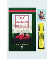 Ölü Ozanlar Derneği - Nancy H. Kleinbaum 9786055261122 - Sarı Fosforlu Kalem - Not Defterli Seti (Renksiz)