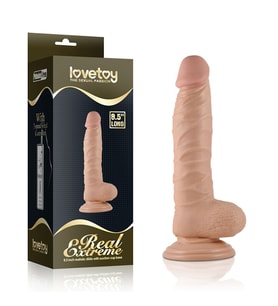 Pretty Love 22 cm Güçlü Vantuzlu Tam Realistik Dildo Penis