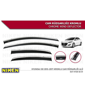İ30 2012 2016 KROMLU CAM RÜZGARLIĞI NİKEN