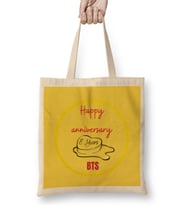 Happy 8 Years To Bts Army Gift Merch Bez Çanta Uzun Saplı