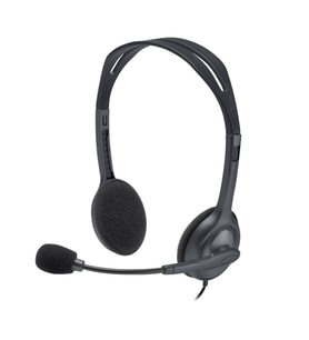 LOGITECH H110 Stereo 3.5mm Jack Gri Mikrofonlu Kulaklık 981-000271