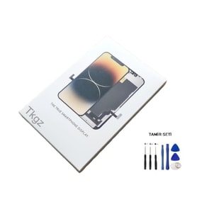 Tkgz iPhone 13 PRO MAX Uyumlu Lcd Ekran Dokunmatik A+A Kalite + TAMİR SETİ