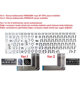 Casper C500DISC (2015-2016) Klavye Siyah Ver.2