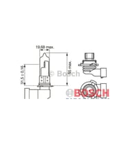 Bosch 1987302808 1987302153 Ampul Eco 12v Hb4 51w P22d Osrama 9006 ( 10 Adet )