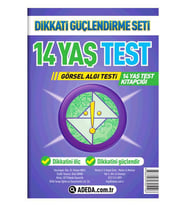 14 Yaş Dikkat Gelişim Testi Adeda Yayıncılık
