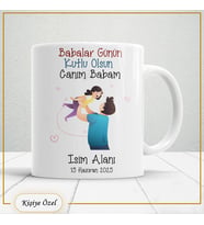 Babalar Günü Hediyesi – Kişiye Özel Kupa Bardak-baba65