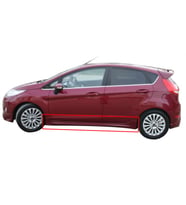 Ford Fiesta (2008-2013) Yan Marşpiyel Seti (Plastik)