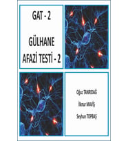 GAT 2 GÜLHANE AFAZİ TESTİ 2