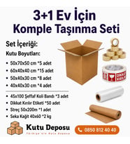 Maxi Taşınma Koli Seti 3+1 Evler için