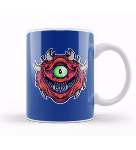 Cacodemon 01 Kupa Bardak Porselen