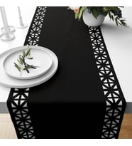 Lazer Kesim Runner (Siyah)