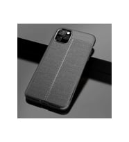 Apple iPhone 11 Pro Max Uyumlu Kılıf Zore Niss Silikon Kapak (Siyah)