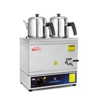 Armeka Platin 20 Litre Elektrikli Pleytsiz Çay Kazanı & Kahveci Kazanı & Kahve Ve Çay Ocağı Inox