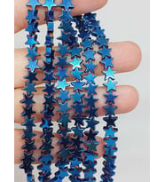 Hematit Taşı Yıldız Şekilli 2.5*6mm Dizi (56042)