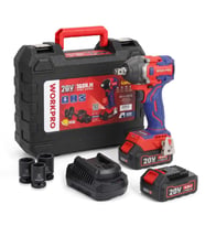 WORKPRO WP390228 20Volt 4.0Ah. Li-ion 1/2’’ 360Nm Çift Akü Kömürsüz Profesyonel Şarjlı Somun Sıkma