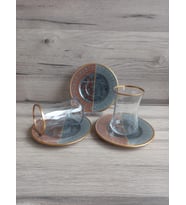 KONYAX HONEY 6 KİŞİLİK 12 PARÇA ÇAY SETİ