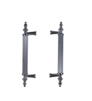 Kulp Silindir Çizgili  Zamak Kulp  Model 14 CM (2 Adet)  Gümüş