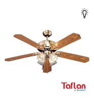 Kaşkar-Taflan M52022 Lambalı Tavan Vantilatörü