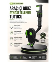 Dikiz Aynasına Takılan Ayarlanabilir Araç Telefon Tutucu