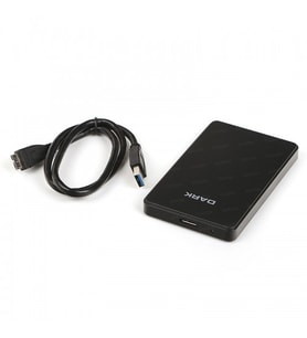 DARK 25 USB 30 DK-AC-DSE29 Sata Alüminyum Harddisk Dock Siyah