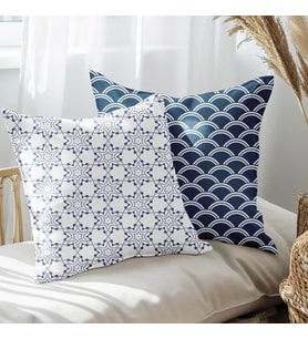 eJOYA Modern Tasarımlı 2'li Yastık İçi Ve Kırlent Kılıfı 45cm 113564