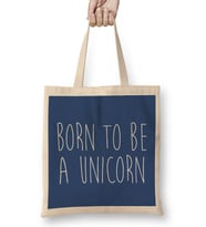 Born To Be A Unicorn Bez Çanta Uzun Saplı