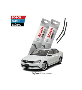 Volkswagen Jetta 2011 Model Bosch Aeroeco Muz Silecek Takımı