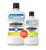 Listerine Ağız Çalkalama Suyu Advanced White 500 ml + 250 ml