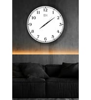 Klasik Duvar Saati Beyaz - 29 cm (Beyaz)