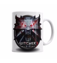 Wolf The Witcher Kupa Bardak Porselen