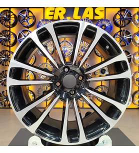 4 Adet DY-957 7,5*17 4*98 ET39 58,1 BLACK MACK JANT (Takım)
