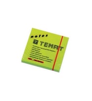 Temat Yapışkanlı Not Kağıt 50x75 MM Fosforlu Yeşil