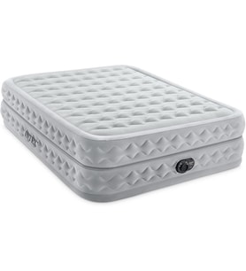 Intex Queen Supreme Air-Flow Yüzme Şişme Yatak, Fiber-Tech Rp