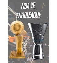 FLEXIS WE MAKE IT POSSIBLE FOR YOU NBA VE EUROLEAGUE KUPASI 20 CM ÖDÜL HEDİYE BASKETBOL OYUNCAK MAKET