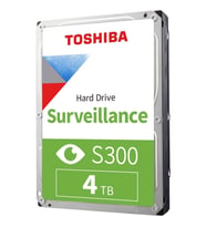 Toshiba Surveillance S300 Serisi HDWT840UZSVA 4TB 7/24 Güvenlik Diski 5400Rpm RESMİ DİSTRİBÜTÖR GARANTİLİ