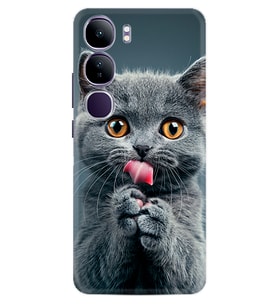 Vivo V40 Lite Kılıf Boutique Baskılı Resimli Komik Kedi Pcode -008