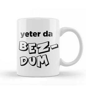 Karadeniz Sözleri Yeter Da Bez Dum Kupa Bardak Porselen