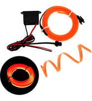 Araç Içi Torpido Ledi - Ip Led - Neon Led - Şerit Led / Turuncu 2 Metre