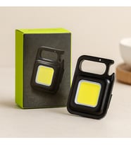 COB Anahtarlık Feneri USB Şarjlı 3in1 (Mıknatıslı, Kapak Açacak)