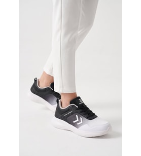 Hummel Beyaz Siyah Fileli Hafif Esnek Unisex Spor Ayakkabı 900901 Hml Ultra Perform Actıon