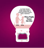 Abi Oldu Kişiye Özel Açacak Balon Magnet