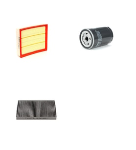 Bosch Filtre Bakım Seti Volkswagen Passat 2.0 Benzin 2001-2005 Hava + Yağ F. + Polen Filtre Bosch
