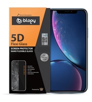 Blogy iPhone 11 Pro Max / XS Max ile Uyumlu Flexi 5D Ekran Koruyucu (Şeffaf)