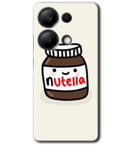 Redmi Note 13 Pro 4G Kılıf HD Desen Baskılı Kılıf - Nutella Aşkım