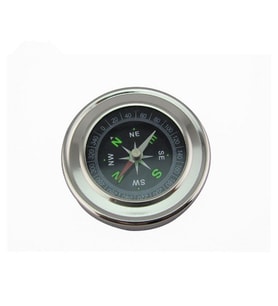 Yuvarlak Metal Kasa Dayanıklı Pusula 80Mm