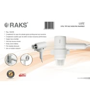 Raks Luiz 1000 W Otel Tipi Saç Kurutma Makinesi