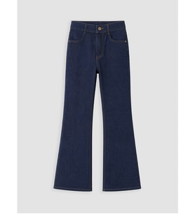LCW Kids İndigo İspanyol Paça Kız Çocuk Jean Pantolon
