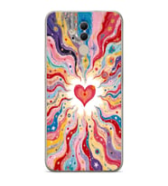 Huawei Mate 20 Lite Uyumlu Baskılı Yumuşak Silikon Şeffaf Telefon Kılıfı