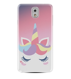 Samsung Note 3 4 5 8 9 20 Ultra 10 Lite Kılıf Desenli Silikon Sweety Unicorn 1737