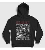 Presmono Unisex Siyah Hard Rock Nickelback Kapüşonlu Sweatshirt 537967tt